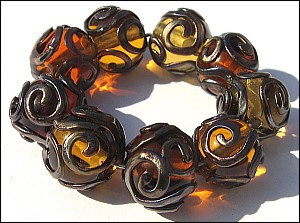Amber Filigree - Click for larger image in a new window.